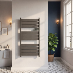 Heat-Touch Sèche serviettes électrique 500W, anthracite (CERAHTLP500A)