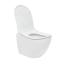 Ergo WC suspendu sans bride avec abattant SoftClose (SATERG1)