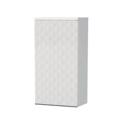 Cube Way 32,5x63x20 cm armoire de salle de bain suspendue basse, blanc mat (CUBE3DH321DPBP)
