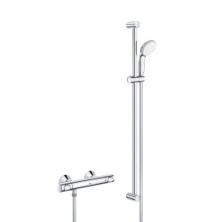 Precision Flow mitigeur de douche thermostatique 1/2" avec set de douche, chrome (G34805000)