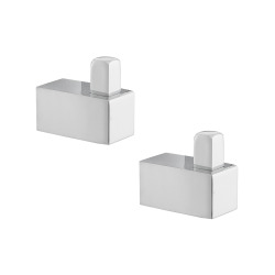 Multi crochet de salle de bain, chrome (ELE21)