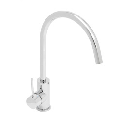 Aurum mitigeur de cuisine 36,3 cm à levier avec bras pivotant, chrome brillant (SATBAUR280CR)