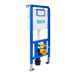 Pack WC bâti-support + WC suspendu sans bride Swiss Aqua Technologies avec abattant SoftClose + plaque (ROSTINFBMR02-FR)