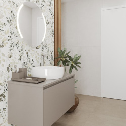 set mitigeur lavabo haut sans vidage + mitigeur cuisine 36,3 cm avec bras pivotant, chrome brillant (SATBSUR0271CR)