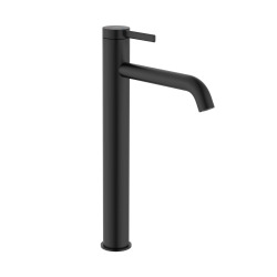 Ona mitigeur de lavabo XL à levier, hauteur 32 cm, avec bonde clic-clac, noir mat (A5A349ENB0)