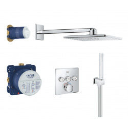 Grohe Grohtherm SmartControl Perfect Set de douche avec Rainshower 310 SmartActive Cube (34706000)